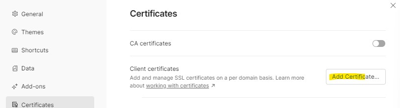 Configurar Postman
